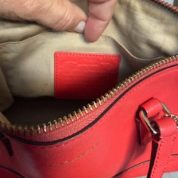 Legacy Coach Saffiano Leather Mini Satchel Bag - Picture 5 of 5